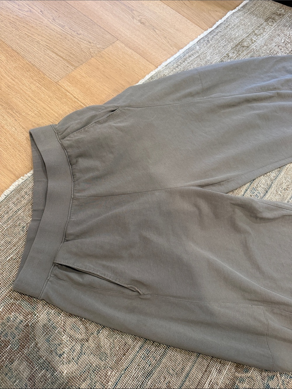 Tibi Light Weight Sweatshirting Winslow Pant Dark Stone Size S Small - Picture 8 of 8